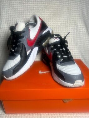 Nike Black, White & Red Air Max Retro Sneakers